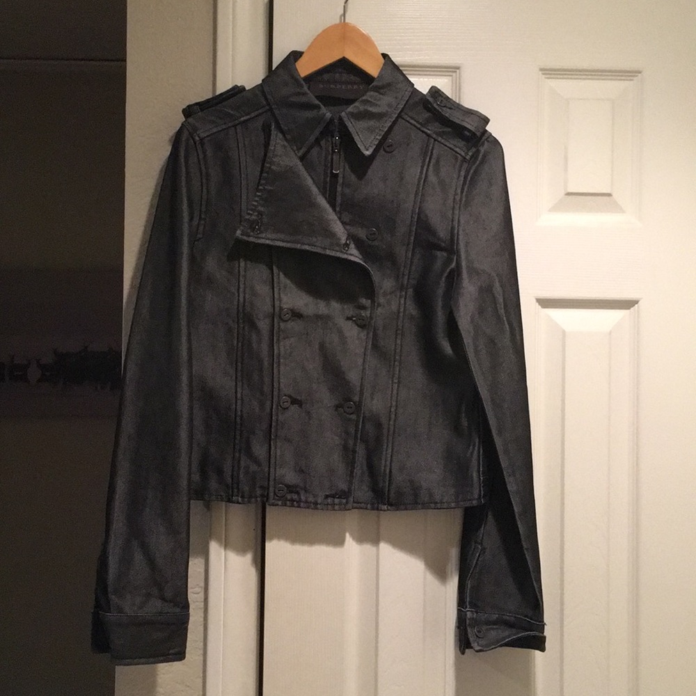 Burberry denim like jacket